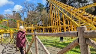 Rhino Coaster Ride At West Midlands Safari Park