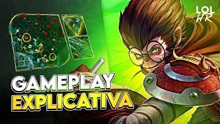 GAMEPLAY EXPLICATIVA DE WUKONG! COMO SER MELHOR NA JG | LoL Wild Rift