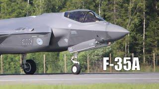 F-35A Taxi Out For Flight - Vaasa 2024