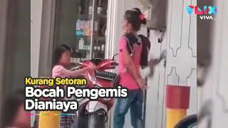 Setoran Mengemis Kurang, Perempuan Ini Pukul dan Jambak Bocah 8 Tahun