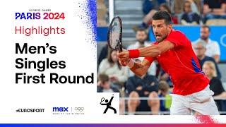 Novak Djokovic vs Matthew Ebden | Singles First Round Highlights | Paris 2024 Olympics | #Paris2024