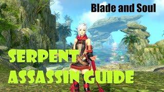 [Blade and Soul] Serpent Assassin Build and Rotation Guide!