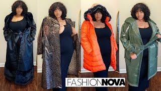 Fall/Winter Coats And Jackets | Fashion Nova Curve Try On Haul | Victoria Lashay