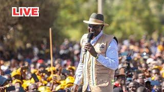 LIVE: President Ruto holds a charged roadside rally in Nairobi days after signing pact with Raila!!