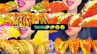 TACOSCOMPILATION BY ASMR PHAN |asmr phan MUKBANG COMPILATION| best asmr eating