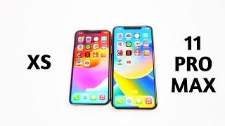 iOS 17 Vs 16 SPEED TEST - iPhone 11 Pro Max Vs iPhone Xs in 2023