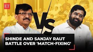 Eknath Shinde and Sanjay Raut battle over 'match-fixing' in Shiv Sena MLA disqualification case