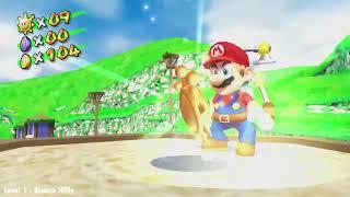 Super Mario Sunshine (3D All Stars) – All 8 Shines from Collecting x100 Coins 🟡️