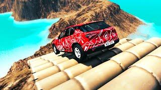 which car will succeed in the descent ? BeamNG Drive car Game