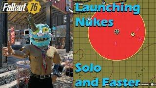 Fallout 76 - Launching a Nuke Solo and Faster