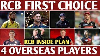 ROYAL CHALLENGERS BANGALORE | FIRST CHOICE OVERSEAS PLAYERS | SPORTS TOWER