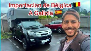 Coche con Caravana sueño de todo aventurero Importacion de Bélgica  ¿ Cómo se hace ?