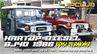 HARTOP DIESEL BJ40 1986 EDISI TERAKHIR!! KONDISI SPT BARU!! LOW KM, TGN 1 DISIMPAN SAJA JARANG PAKAI