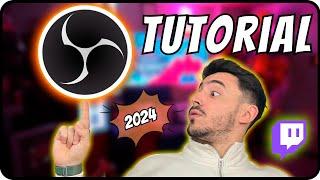 🟣Cómo configurar OBS para TWITCH // Tutorial DEFINITIVO 2024 🟣