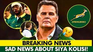 URGENT! UPDATE ON SIYA KOLISI'S INJURY! RASSE ERASMUS IS SHOCKED! SPRINGBOKS NEWS