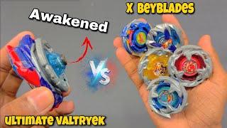 Lightning speed ! ultimate valtryek vs all beyblade x epic battle