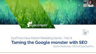 Taming the Google Monster With SEO