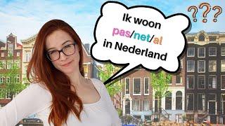 PAS, NET & AL in Dutch: how to use these little DUTCH words?