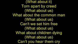 Michael Jackson - Earth song - lyrics