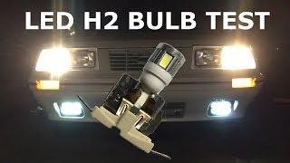 LED H2 STYLE BULB VS 55 WATT HALOGEN