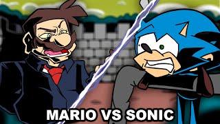 Secret Histories Mario Vs Sonic (Dictator Cover) - Mario Madness V2 FNF