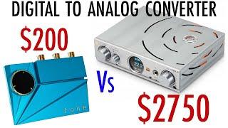 $200 Vs $2750 DAC Comparison with Blind Sound Demo