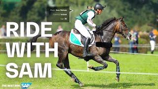 Cross Country Action  | Helmet Camera of Sam Watson at the Eventing European Championship 2021