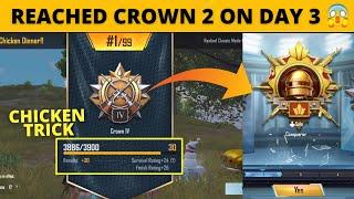 Crown 2 To Conqueror On Day 3| Platinum To Conqueror| Rank Push Tips And Tricks For C2S5