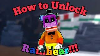 How to Unlock Rainbear!!! | Return to Animatronica | Roblox