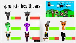 CREEPY VANERIA SPRUNKIES with HEALTHBARS! Incredibox Sprunki - part 1