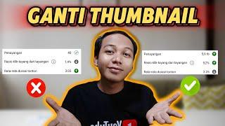 Cara mengganti thumbnail youtube | youtuber pemula wajib tau