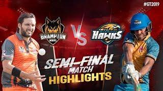 Brampton Wolves vs Winnipeg Hawks | Semi-Final Match  Highlights |  GT20 Canada 2019