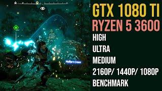 GTX 1080 Ti | Horizon Zero Dawn | Ryzen 5 3600 | 2160p | 1440p | 1080p