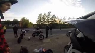 Best of Finnish Bikers vs. Police!