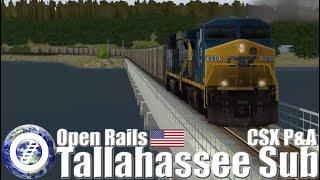Open Rails (MSTS Compatible Train Sim) CSX P&A Tallahassee Sub