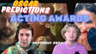 November OSCAR ACTING Predictions