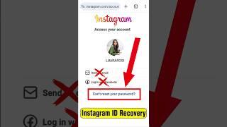 How to recover instagram account without email and phone number 2023 without otp and password code