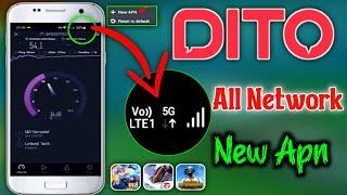 DITO SIM: Setup APN Settings 5G Internet Speed For All Networks