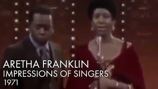 Aretha Franklin IMPERSONATES Dionne Warwick, Diana Ross, Sarah Vaughan & More | 1971