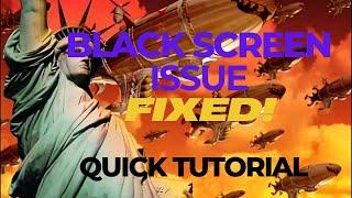 Black Screen Issue fixed! Quick  Tutorial - Red Alert 2