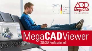 MegaCAD Viewer 2D/3D Professionell