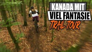 ACHTUNG IRONIE -  Canadian Mountainbike Trails in Bergisch Gladbach