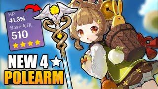 A BETTER HP% POLEARM? NEW Event 4* Polearm Reviewed!