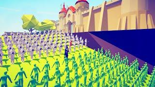 Starwars Defend the castle Zombies invaded the castle - Totally Accurate Battle Simulator TABS