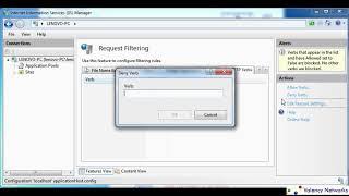 How to disable HTTP OPTIONS method on IIS Webserver