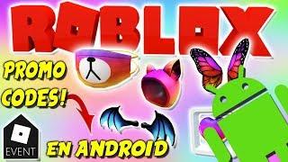 COMO PONER PROMO CODES desde ANDROID TABLET CELULAR en ROBLOX 2023