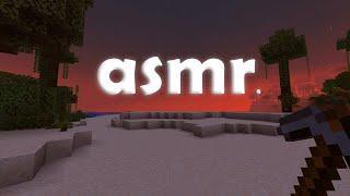 ASMR Minecraft on server - From the very beginning!