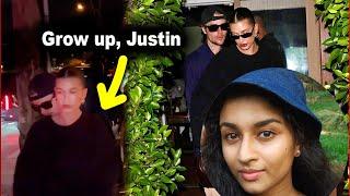 I'm Bored of You, Justin  Hailey's reaction goes viral