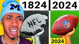 The ENTIRE HISTORY Of The NFL!!!