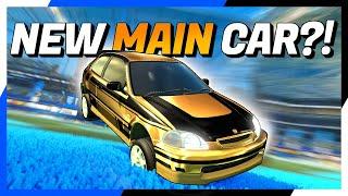 We Found Our NEW Car For RLCS..?! | HONDA CIVIC Ranked 2v2 Placements